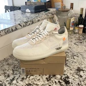 OFF-WHITE X Nike Air Force 1 Sail
